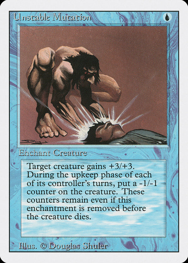 Unstable Mutation - Magic: The Gathering