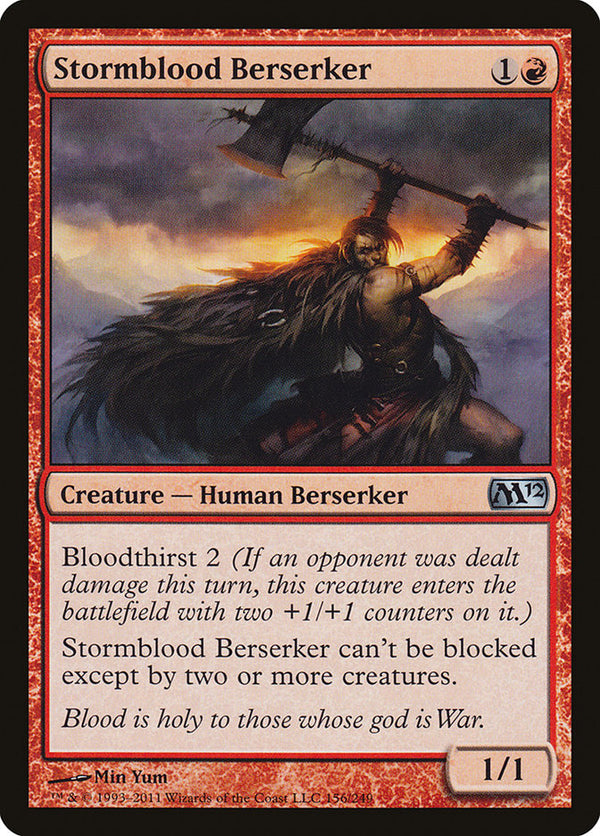 Stormblood Berserker - Magic: The Gathering