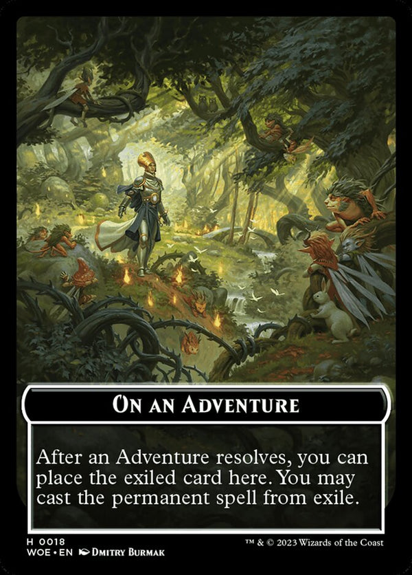 Emblem - On an Adventure - Magic: The Gathering