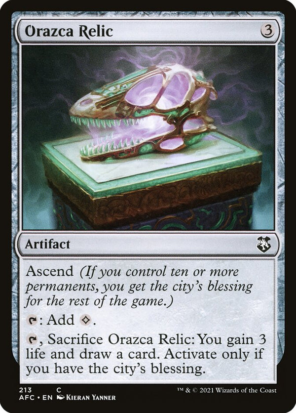 Orazca Relic - Magic: The Gathering