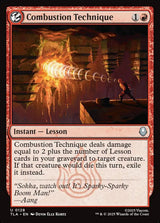 Combustion Technique - Magic: The Gathering