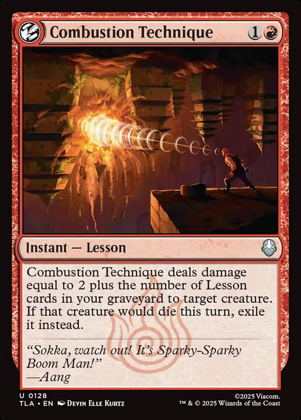 Combustion Technique - Magic: The Gathering