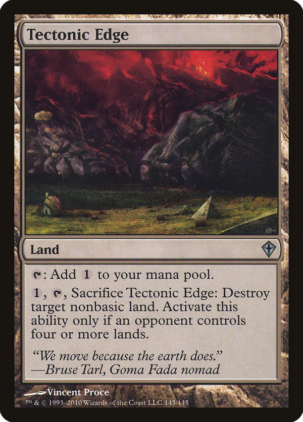 Tectonic Edge - Magic: The Gathering