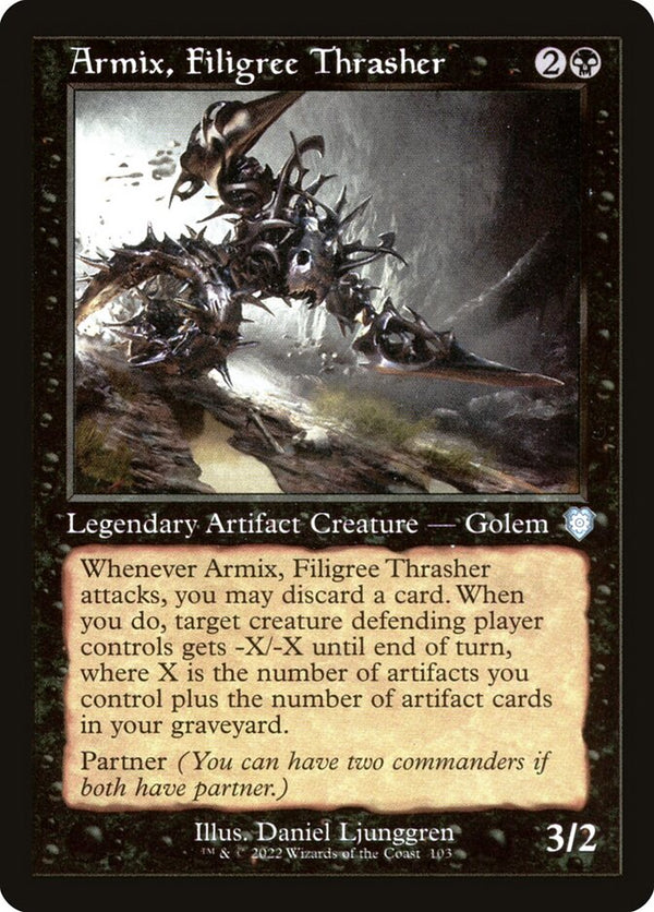 Armix, Filigree Thrasher (Retro Frame) - Magic: The Gathering