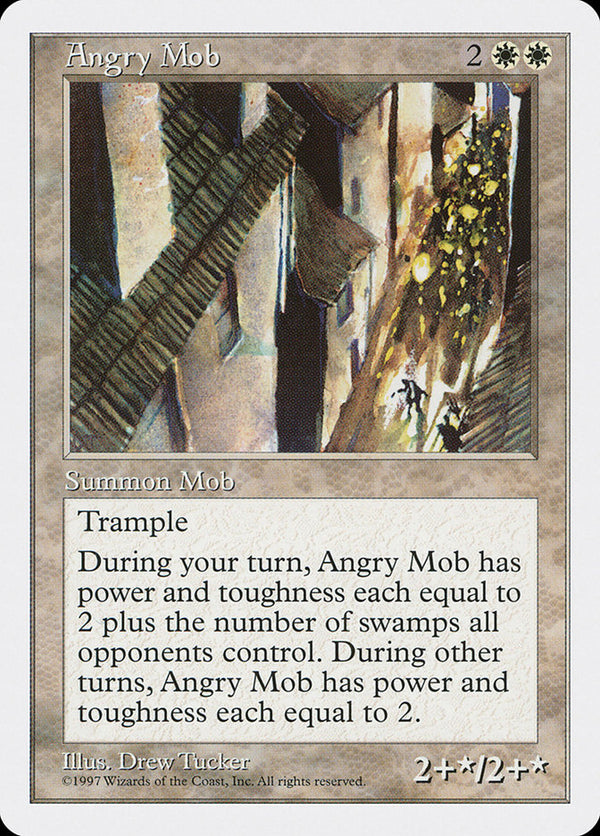 Angry Mob - Magic: The Gathering