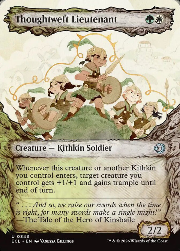 Thoughtweft Lieutenant (Showcase) - Magic: The Gathering
