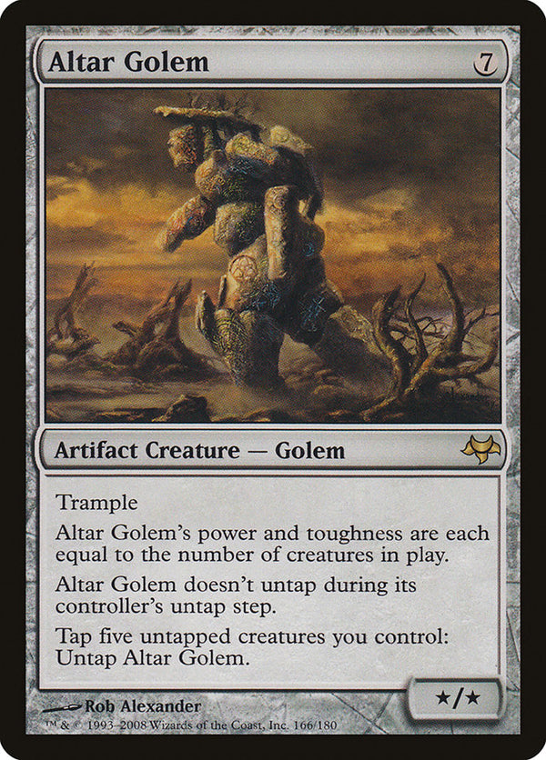 Altar Golem - Magic: The Gathering