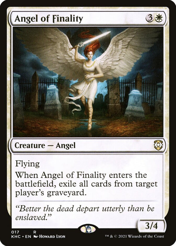 Angel of Finality - Magic: The Gathering