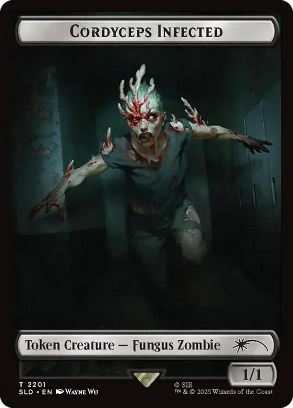 Cordyceps Infected Token (2201) - Magic: The Gathering