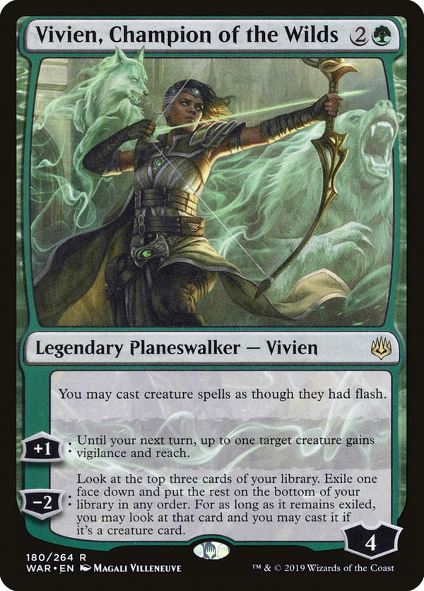 Vivien, Champion of the Wilds - Magic: The Gathering