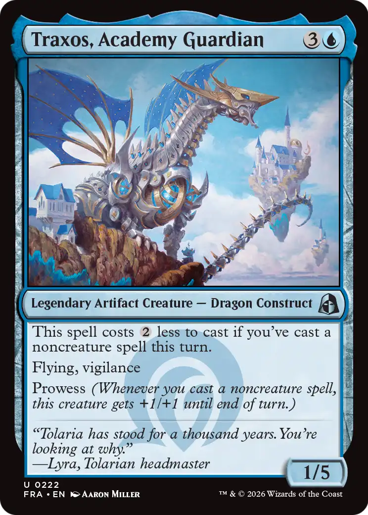 Traxos, Academy Guardian [Reality Fracture]