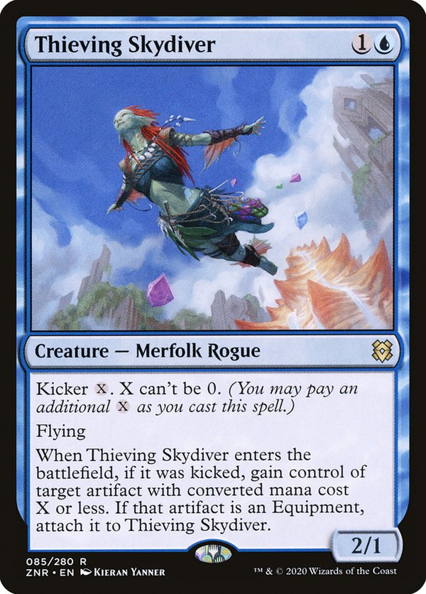 Thieving Skydiver - Magic: The Gathering