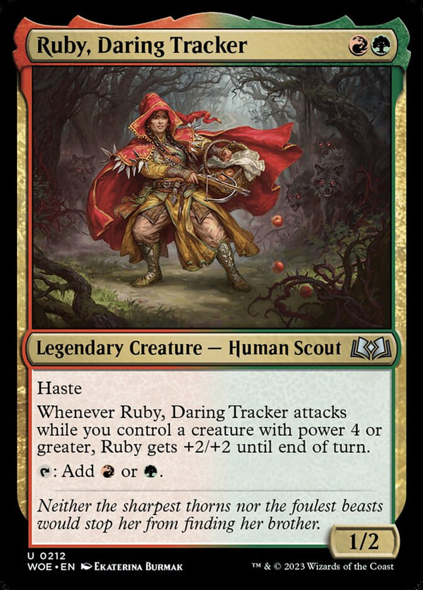 Ruby, Daring Tracker - Magic: The Gathering