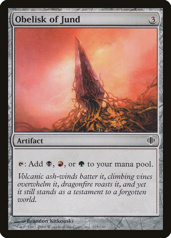 Obelisk of Jund - Magic: The Gathering