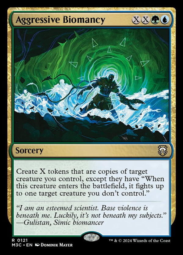 Aggressive Biomancy - Magic: The Gathering