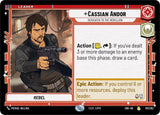 Cassian Andor - Dedicated to the Rebellion (SOR 013/252) - Star Wars Unlimited