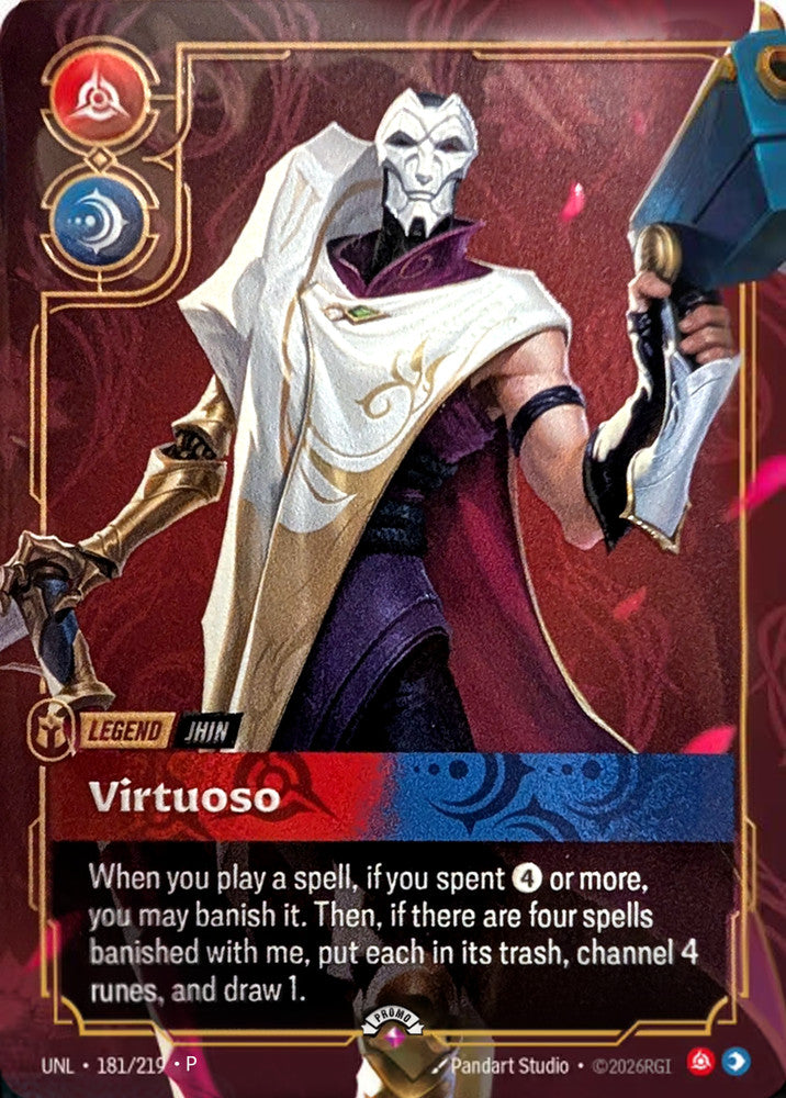 Jhin, Virtuoso (Metal) (Prize Wall)