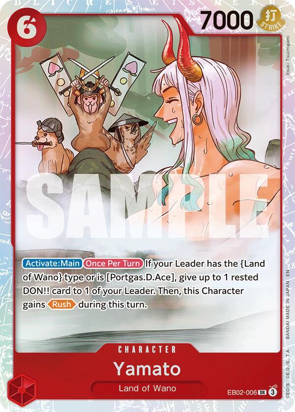 Yamato (EB02-006) - One Piece Card Game
