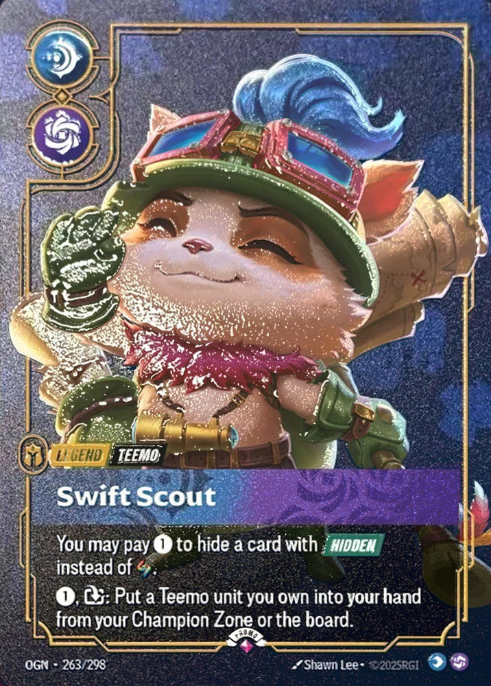 Teemo, Swift Scout (Metal) (Prize Wall)