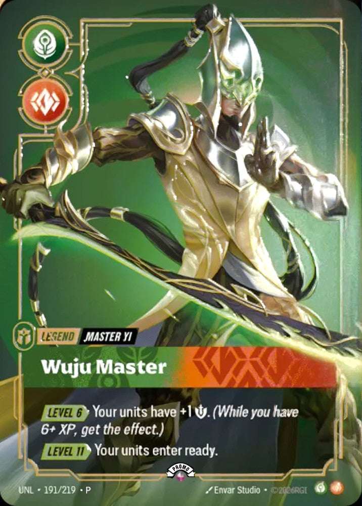 Master Yi, Wuju Master (Metal) (Prize Wall)