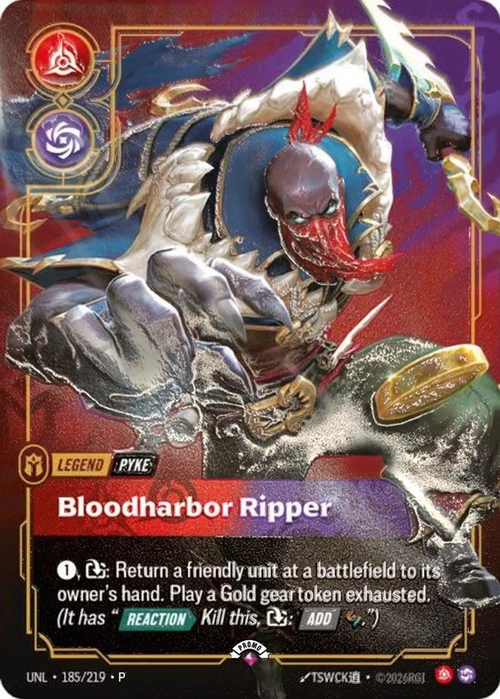 Pyke, Bloodharbor Ripper (Metal) (Prize Wall)