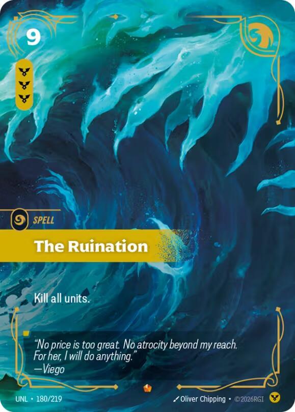 The Ruination (UNL 180/219) - Riftbound: League of Legends TCG