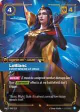 LeBlanc, Everywhere At Once (UNL 090/219) - Riftbound: League of Legends TCG