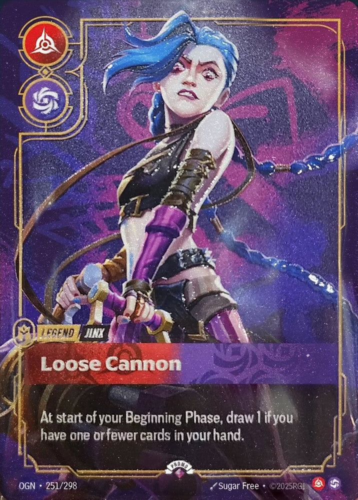 Jinx, Loose Cannon (Metal) (Prize Wall)