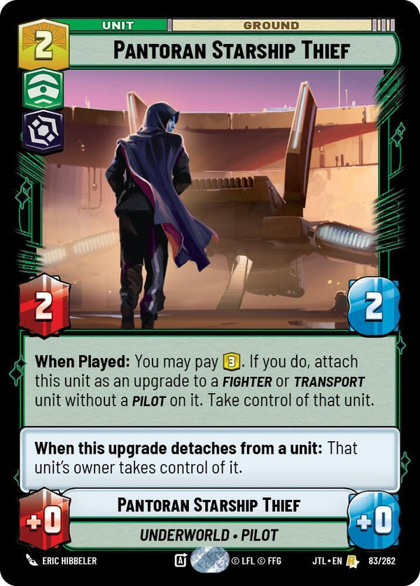 Pantoran Starship Thief (JTL 083/262) - Star Wars Unlimited