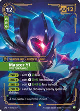 Master Yi, Unstoppable (Alternate Art) (UNL 059a/219) - Riftbound: League of Legends TCG