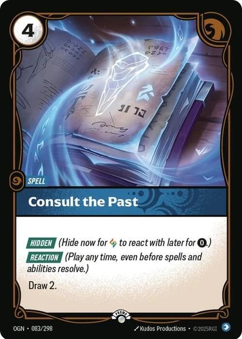 Consult the Past (OPP 083/298) - Riftbound: League of Legends TCG