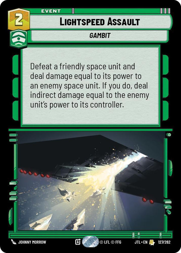 Lightspeed Assault (JTL 127/262) - Star Wars Unlimited