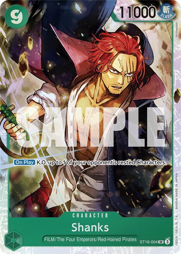 Shanks (ST16-004) - One Piece Card Game