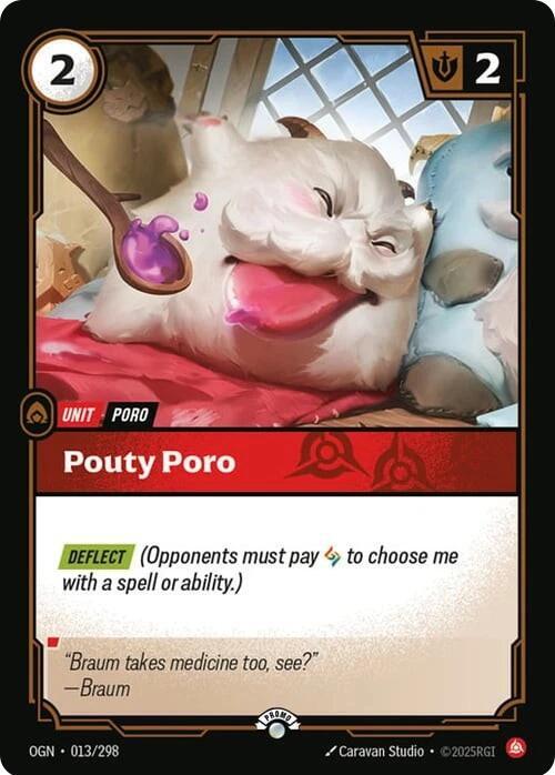 Pouty Poro (OPP 013/298) - Riftbound: League of Legends TCG