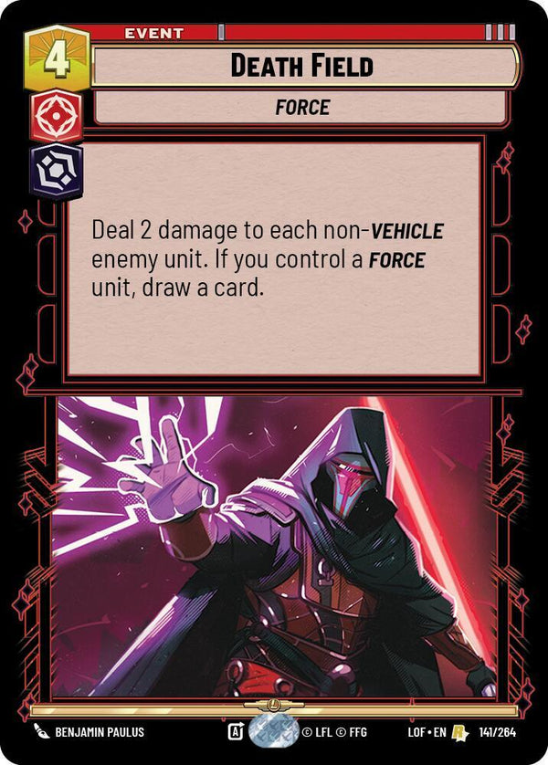 Death Field (LOF 141/264) - Star Wars Unlimited