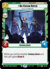 Bo-Katan Kryze - For All of Mandalore (ASH 105/264) - Star Wars Unlimited