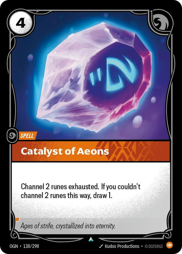 Catalyst of Aeons (OGN 138/298) - Riftbound: League of Legends TCG