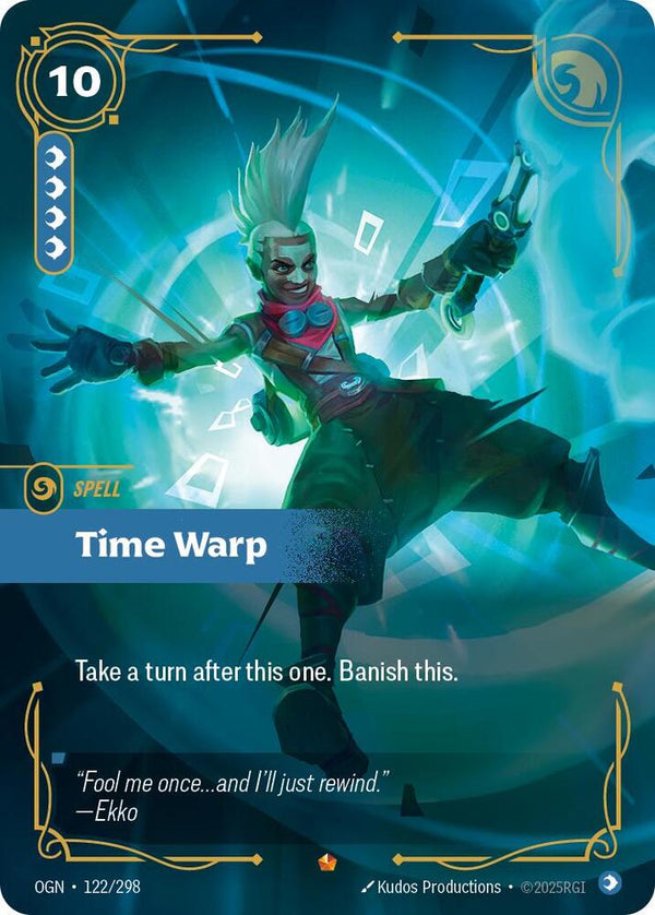 Time Warp (OGN 122/298) - Riftbound: League of Legends TCG