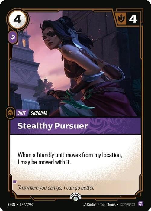 Stealthy Pursuer (OPP 177/298) - Riftbound: League of Legends TCG