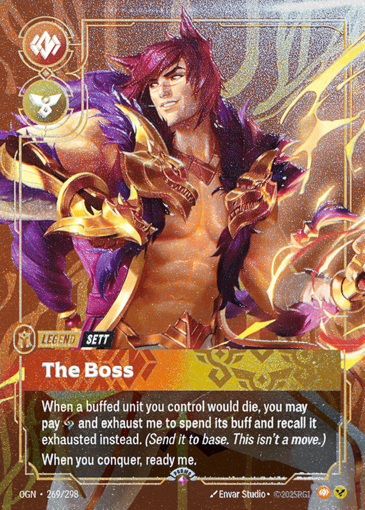Sett, The Boss (Metal) (Prize Wall)