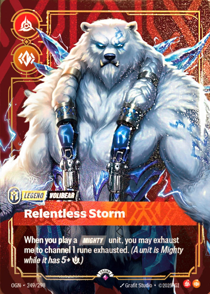 Volibear, Relentless Storm (Metal) (Prize Wall)