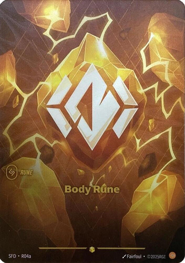 Body Rune (R04a) (SFD R04a) - Riftbound: League of Legends TCG