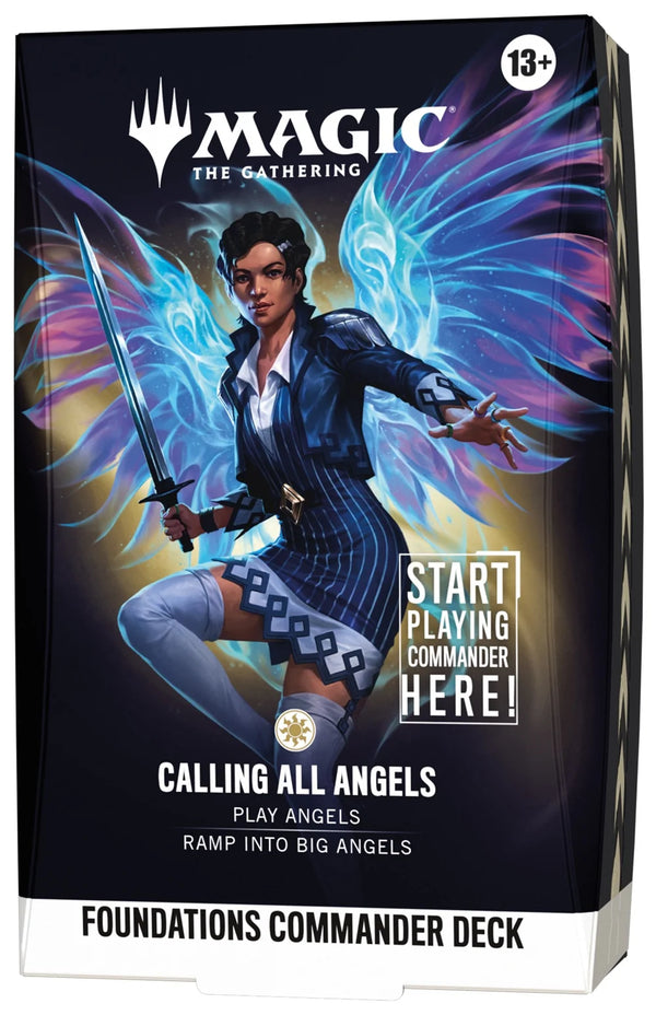 MTG Foundations - Commander Deck (Calling All Angels) - wizards of the coast