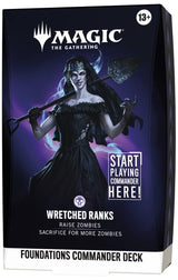 MTG Foundations - Commander Deck (Wretched Ranks) - wizards of the coast