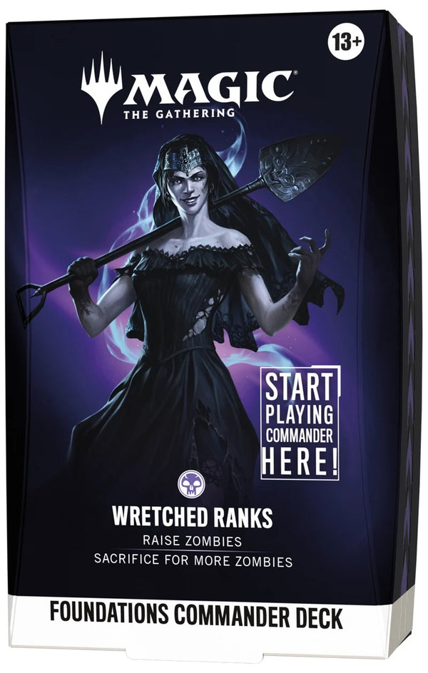 MTG Foundations - Commander Deck (Wretched Ranks) - wizards of the coast