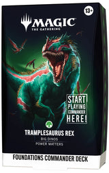 MTG Foundations - Commander Deck (Tramplesaurus Rex) - wizards of the coast