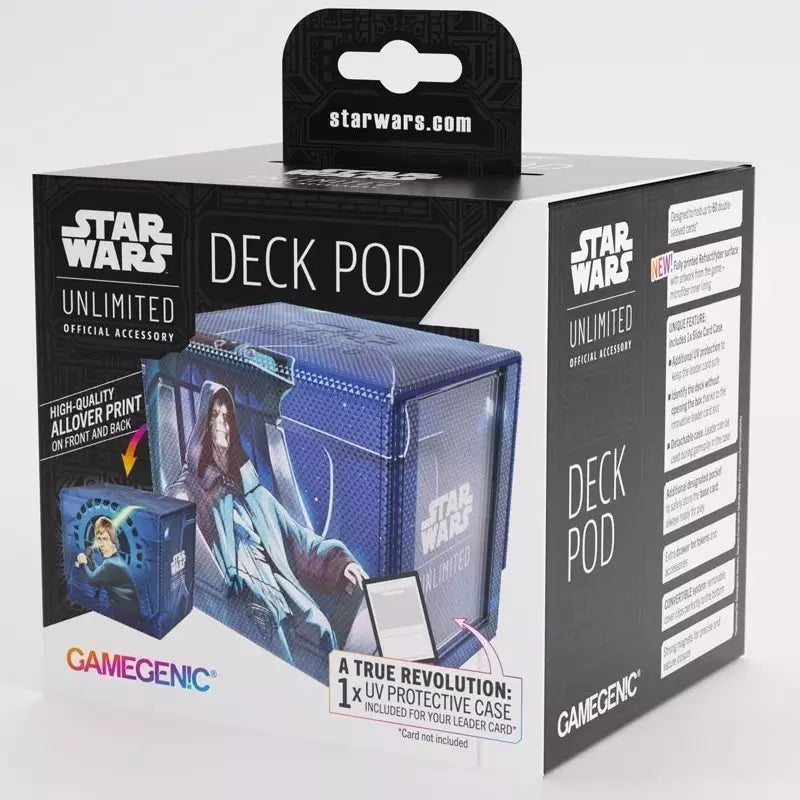 Star Wars Unlimited - Deck Pod / Deck Box - Luke Skywalker & Palpatine